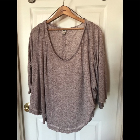 Free People Tops - Free People | mauve batwing top